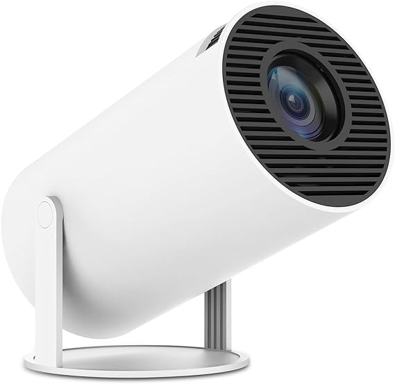 Compact 4K Smart Projector with WiFi6 & BT 5.0