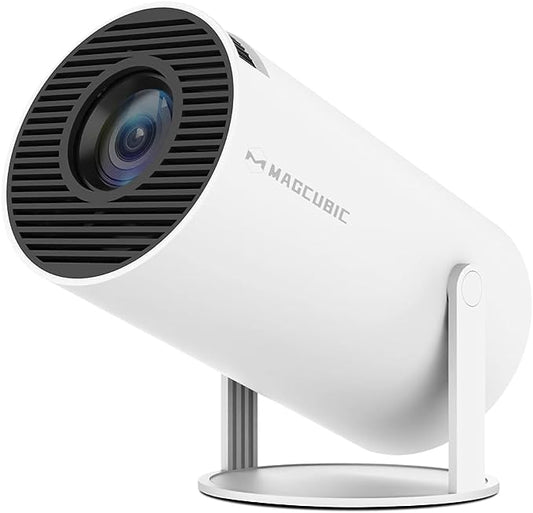Compact 4K Smart Projector with WiFi6 & BT 5.0